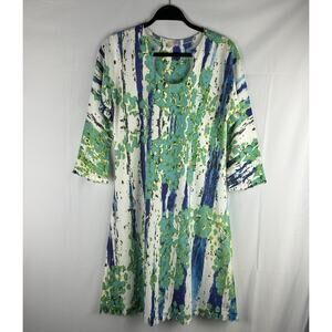 Atelier 5 Midi Dress Womens Sz Medium Art To Wear Boutique Gozde Yilmaz USA